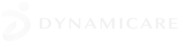 dynamicare logo horizontal blanc transparent