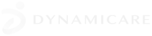 dynamicare logo horizontal blanc transparent